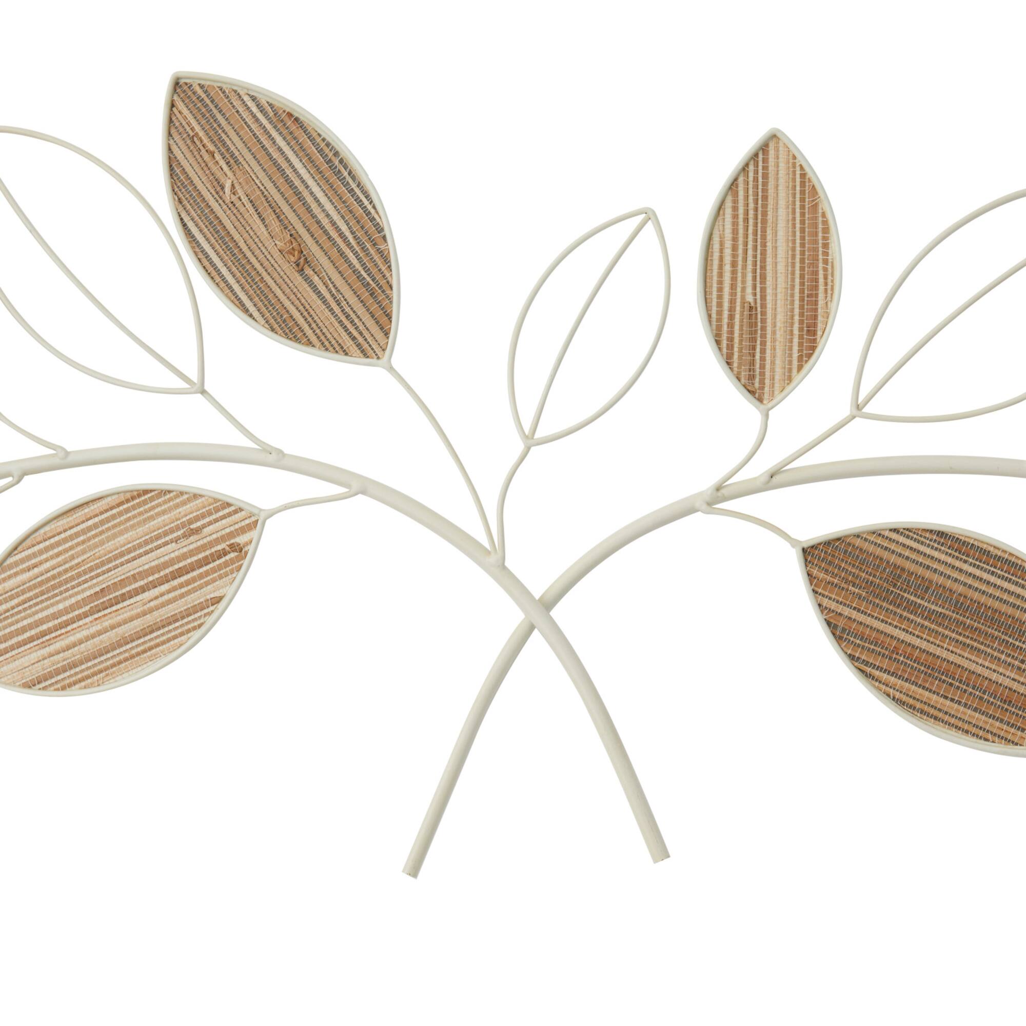 Brown Metal Coastal Wall Decor, 13" x 43" x 1"